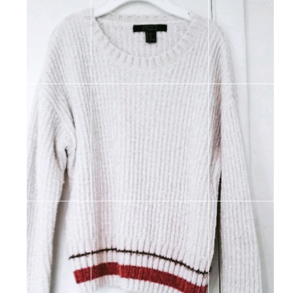Super Soft White Forever 21 White Sweater